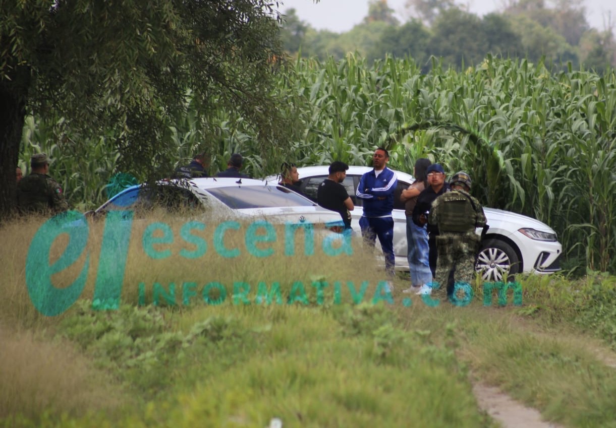 Hallan cuerpo completamente calcinado en terrenos de labor de Huactzinco